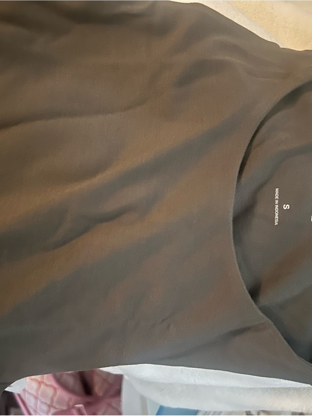 NWT- Gap Women's Olive Green Maxi Skirt and Top! Sleek Solid Silhouette - Picture 7 of 11